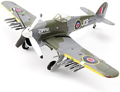 Modeli aviona 1/72 za Typhoon Mk Ib RB 431 lovac 123 eskadrila jurišnih aviona Vojske Drugog svjetskog rata vojni metalni borbeni