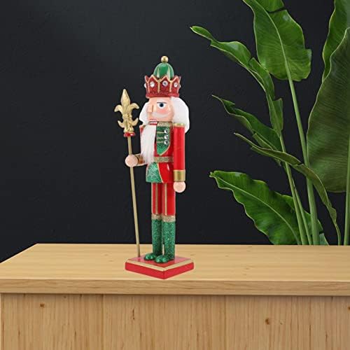 Didiseaon Nutcrackers Božić Nutcracker figure tradicionalni drveni Solider Nutcracker lutka kolekcionarska figurica Božić dekoracije