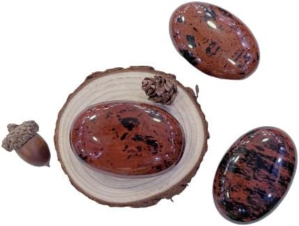Obyess prirodni ovalni dlan kristalni kamen, masaža i hidroterapija Energy Stone