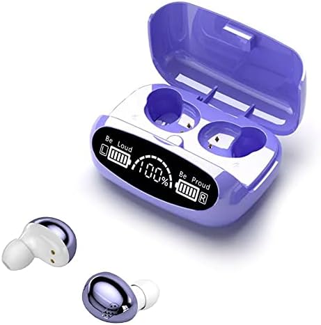 Acuvar in-ear bežična Bluetooth 5.2 slušalice, ušice ipx6 vodootporan sa mikrofonom punjivom USB C futrolom za pametne telefone Android