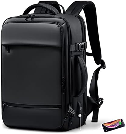 FENRUIEN putni ruksak za muškarce odobren od strane aviokompanije, proširiv 17,3 veliki poslovni ruksak za Laptop od 40L sa USB portom,