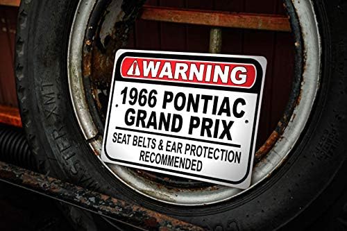 1966 66 Pontiac Grand Prix Seat Betl Preporučeni brz auto znak, metalni garažni znak, zidni dekor, GM Auto set - 10x14 inča