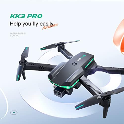 Gspmoly KK3 Drone sa Dual 4K HD FPV kamera daljinsko upravljanje Igračke Pokloni za tinejdžere dječake djevojčice sa visine držite