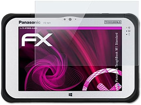 atFoliX zaštitni Film od plastičnog stakla kompatibilan sa Panasonic ToughBook M1 standardnom zaštitom stakla, 9h Hybrid-Glass FX