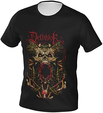 Dethklok T Shirt Man sportski poliester Shirts for Mens Workout Under Shirt