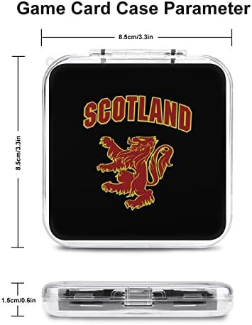 Škotski Rampant Lion Game Card Storage Case Hard Protective Organizer Box Za Nintendo Switch