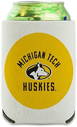 Michigan Tech Husky Can Courler - rukav za piće HUGGER Sklopani izolator - Izolovani držač napitaka