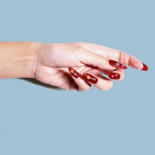 2 kutije Nail Art Glitter, 12 stilova Holografske šljokice za nokte oblici miješane šljokice za nokte pahuljice zvijezda DIY dizajn