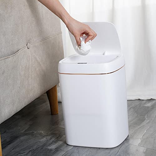 PETSOLA Smart Induction kanta za smeće bez dodira, automatska kanta za smeće izdržljiva kanta za smeće za dnevni boravak kućna kuhinja