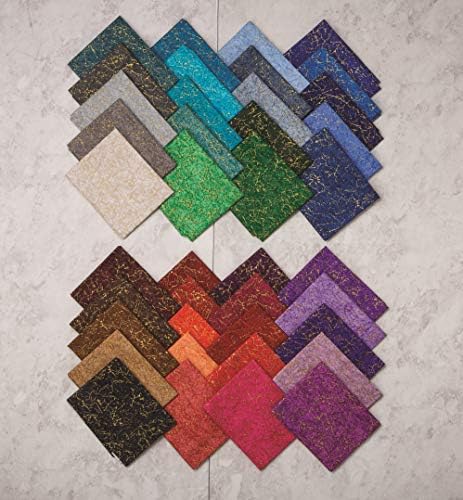 Spojne Niti Blender Kolekcija Precut Cotton Quilting Fabric Bundle 10 Square Stack