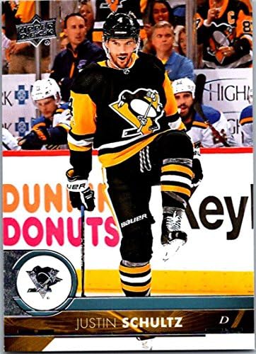 2017-18 Gornja paluba serije 2 396 Justin Schultz Pittsburgh Penguine hokejaška kartica