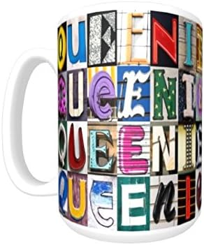Queenie šalica / šolja za kafu - koristeći fotografije znakova - personalizirana