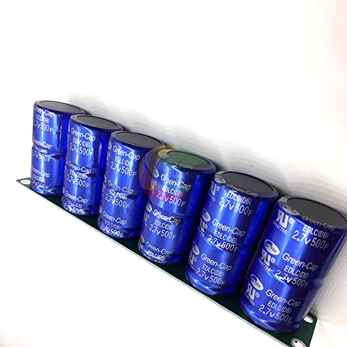 Ultra Farah kondenzator 16v 83F 6kom 2.7 V 500f elektrolitički kondenzator sa ravnim uglom sa zaštitnom pločom jednoredni Super kondenzator