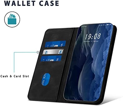 Zonnavi futrola za Samsung Galaxy S21 Ultra 5G futrola za novčanik sa držačem kartice, Premium PU kožna futrola [magnetno] [postolje