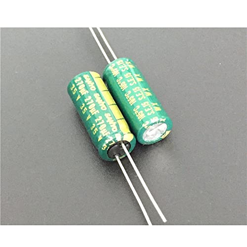 100pcs 270UF 35V Sanyo WX serija 8x20mm niska impedancija 35V270UF matična ploča aluminijum elektrolitički kondenzator