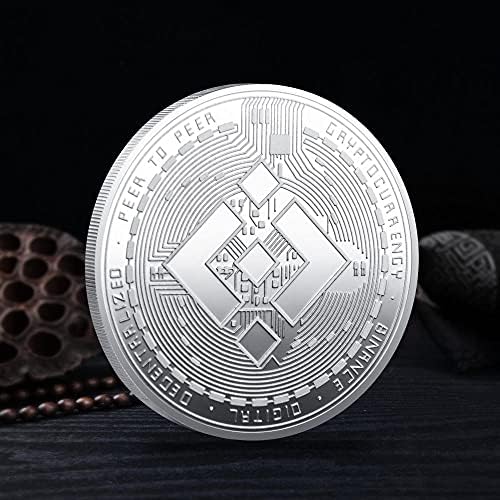 Kolekcionarni ukrasni novčići sa zaštitnim futrolom Lucky Coins Digitalni virtualni kovanice Kolekcionari kovanica