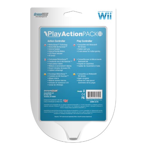 Wii igrati akcijski paket plus - bijeli