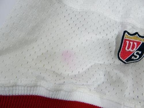 1995 San Francisco 49ers Steve Wallace 74 Igra Izdana bijeli dres 52 DP34777 - Neintred NFL igra rabljeni dresovi
