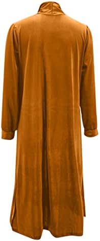 Faux vuneni kaput za ženske bluze tanki kaputi dugački jaknu za rovove dame tanki dugi rukav za povremena jakna s dugim rukavima