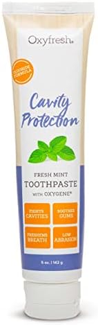Vrhunska zaštita šupljine Oxyfresh-pasta za zube sa fluoridom od svježe mente – pasta za zube bez abrazije za osjetljive zube - Remineralizirajući