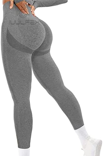 IUULFEX Scrich guza podizanja vuče plijene joga hlače protiv celulita teksturirane tajice žene vježbaju visoki struk