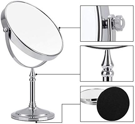 KMMK specijalno ogledalo za šminkanje, 8-inčna dvostrana ogledala za šminkanje 10x / 7X / 5X / 3x uvećanje & amp; Amp; Regular Professional