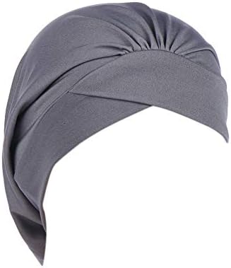 FXHixiy ženski rubl mekan svilenkast turban elastični široki pojas saten poklopac noćni san kapa za spavanje