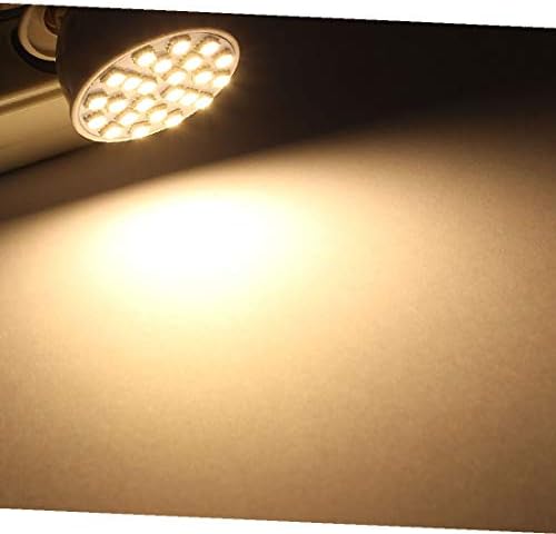 Novo Lon0167 220V 5W MR16 5050 SMD 24 LED žarulja svjetlo svjetlo rasvjeta lampa toplo Bijela(220v 5W MR16 5050 SMD 24 LED-Lampenscheinwerfer