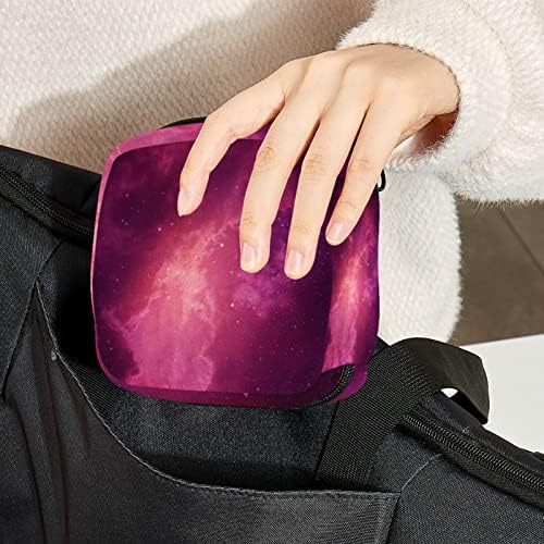 Sanitarna bag za skladištenje u salvetima Menstrualna jastučna torba Pink Galaxy Starry Sky Prijenosni menstrualni period Sanitarne
