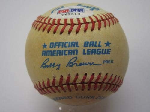 Rickey Henderson Oakland A potpisali su službeni službeni oal bejzbol PSA DNK - autogramirani bejzbol
