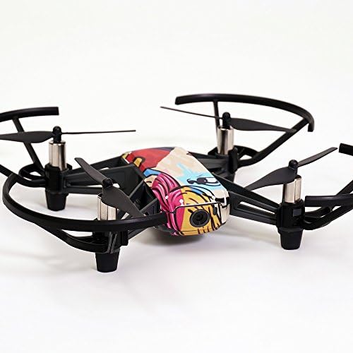 MightySkins koža kompatibilna sa DJI Ryze Tello Drone-plavi Kaleidoskop / zaštitni, izdržljivi i jedinstveni poklopac za omotavanje