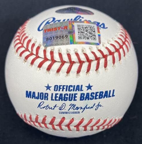 Craig Biggio MLB debi 6/26/88 potpisan bejzbol Tristar - autogramirani bejzbol