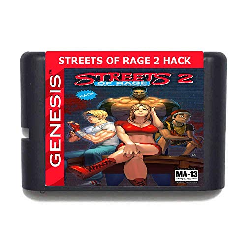 Ulice bijesa 2 hack 16 bitna MD kartica za sega mega pogon samo za genesis ntsc