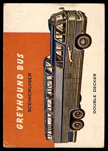 1954 TOPPS 144 Greyhound Bus scenicruiser VG