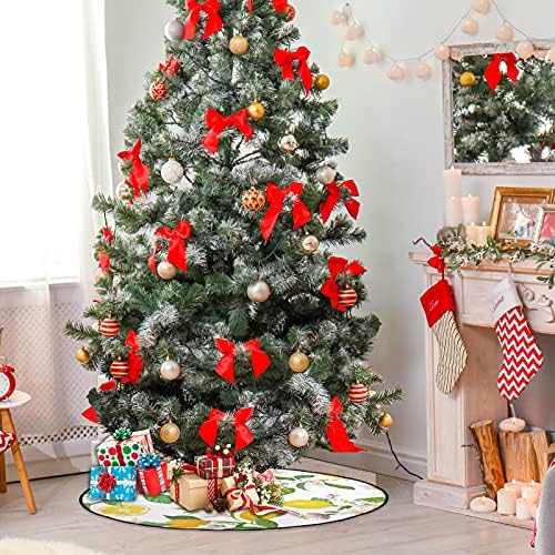 Limun Tropic ostavlja božićnu stablu mat vodootporna stalka za stalke Mat tepih ispod božićnog stabla Pribor za Xmas Ornament Holiday