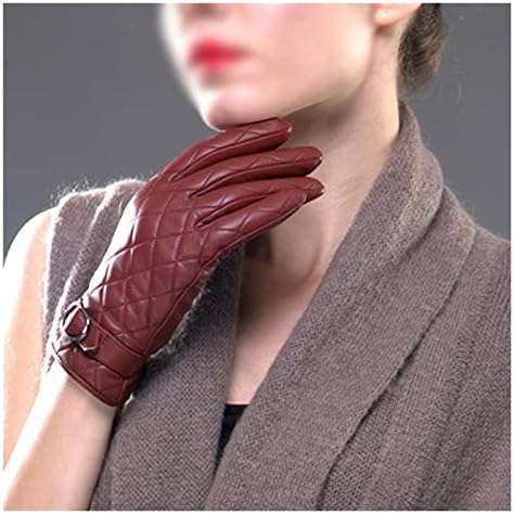 N / A kožne rukavice zimske dame vanjske rukavice za toplu vožnju ženske rukavice