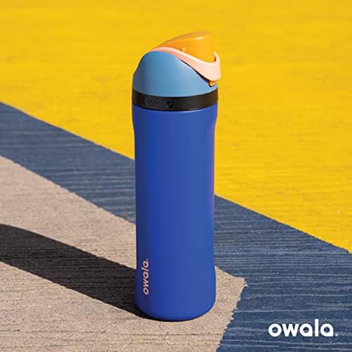 Owala Freesip izolirana bočica od nehrđajućeg čelika sa slamom za sport i putovanja, BPA, 32-unca, parade šipak