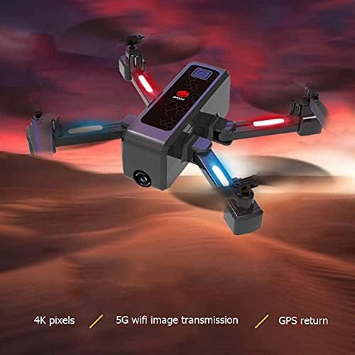 Redaiyulin sklopivi GPS Drone, 5G WiFi FPV Live Video, sa dual kamere bespilotne letjelice, sa 4K HD kamera Live Video, 30mins vrijeme
