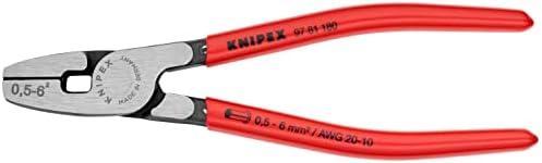 Knipex 97 81 180 kliješta za presovanje za krajnje čahure 0,5-6mm sa prednjim punjenjem