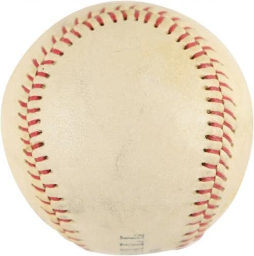 Rijetki šef Bender Single potpisan autogramirani bejzbol sa JSA COA - autogramiranim bejzbolama