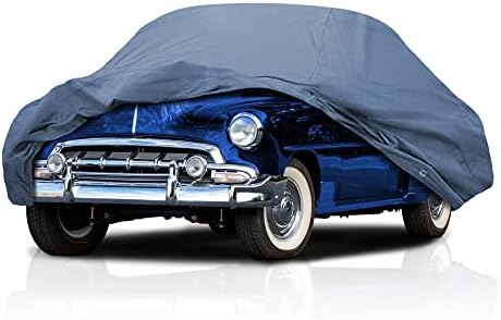Vrhovni pokrov automobila za Chevy Chevrolet 150 1955 1956 Sedan 2-vrata / prozračna puna pokrivenost Polu prilagođene pokrov automobila,