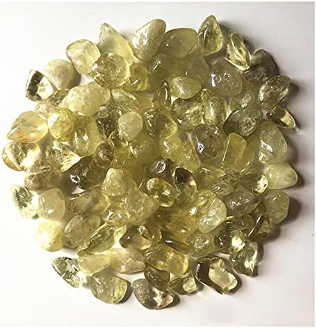 Seewoode AG216 50g 9-15mm Prirodni citrinski citrinski žuti kvarcni kristalni polirani kamen zacjeljivanje kristala Prirodni kamenje