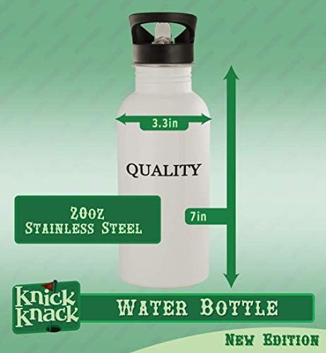 Knick Klack pokloni substitution - 20oz boca od nehrđajućeg čelika, srebrna