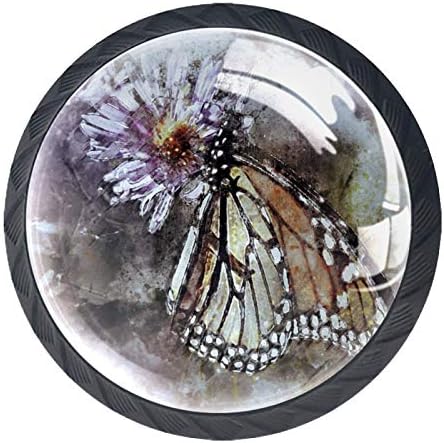 Leptir leptiri Monarch ladica za vrata povucite ručicu ukras namještaja za kuhinjski ormar toaletni sto