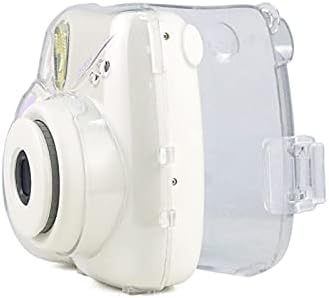 Futrola kamere za Fujifilm Instax Mini 7 + 7 Plus trenutna Kamera, prozirna vitrina sa uklonjivom podesivom naramenicom prozirnom