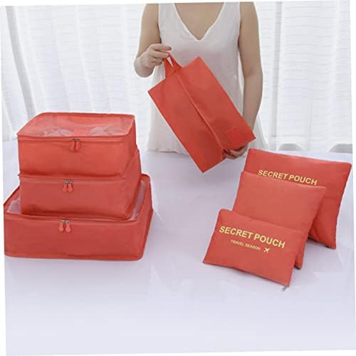 Bestsporble 7pcs Organizator torbe za putničke mječane torbe za pohranu putnika 7pcs Travel Storage Torbe Travel Lugagge torba za