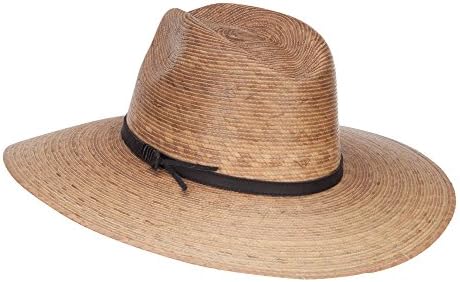 Muški palminski pleteni safari šešir