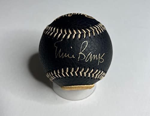 Ernie banke potpisale su Chicago Cubs 3D Rawlings bejzbol 'MR CUB' PSA Q33943 - AUTOGREM BASEBALLS