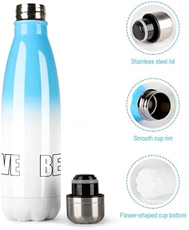 Vjerujte u BigFoot 17oz sportski boca za vodu od nehrđajućeg čelika vakuum izolirana cola oblik za višekratnu boju
