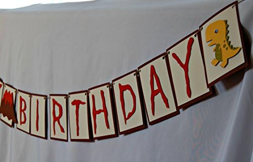 Dinosaur Theme Rođendan za rođendan Banner